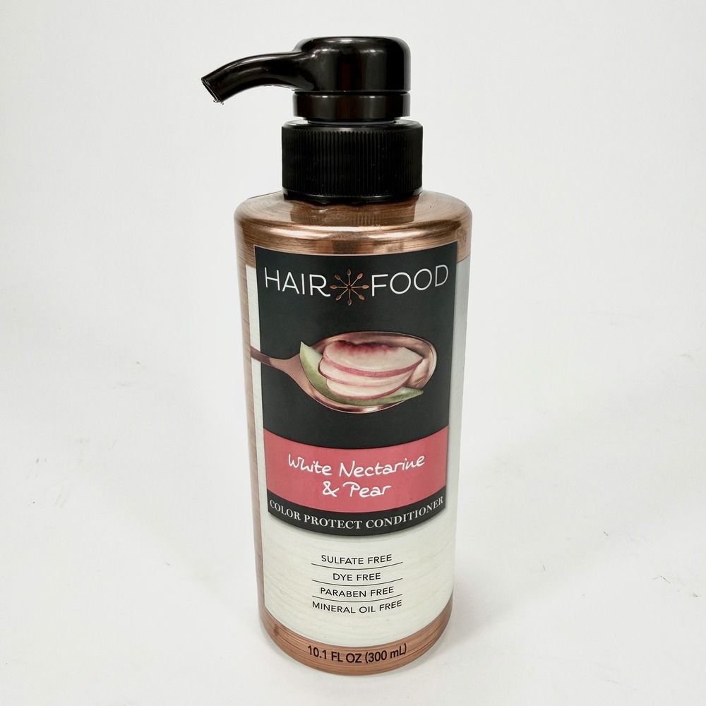 Hair Food Color Protect Conditioner White Nectarine & Pear 10.1 Fl Oz New